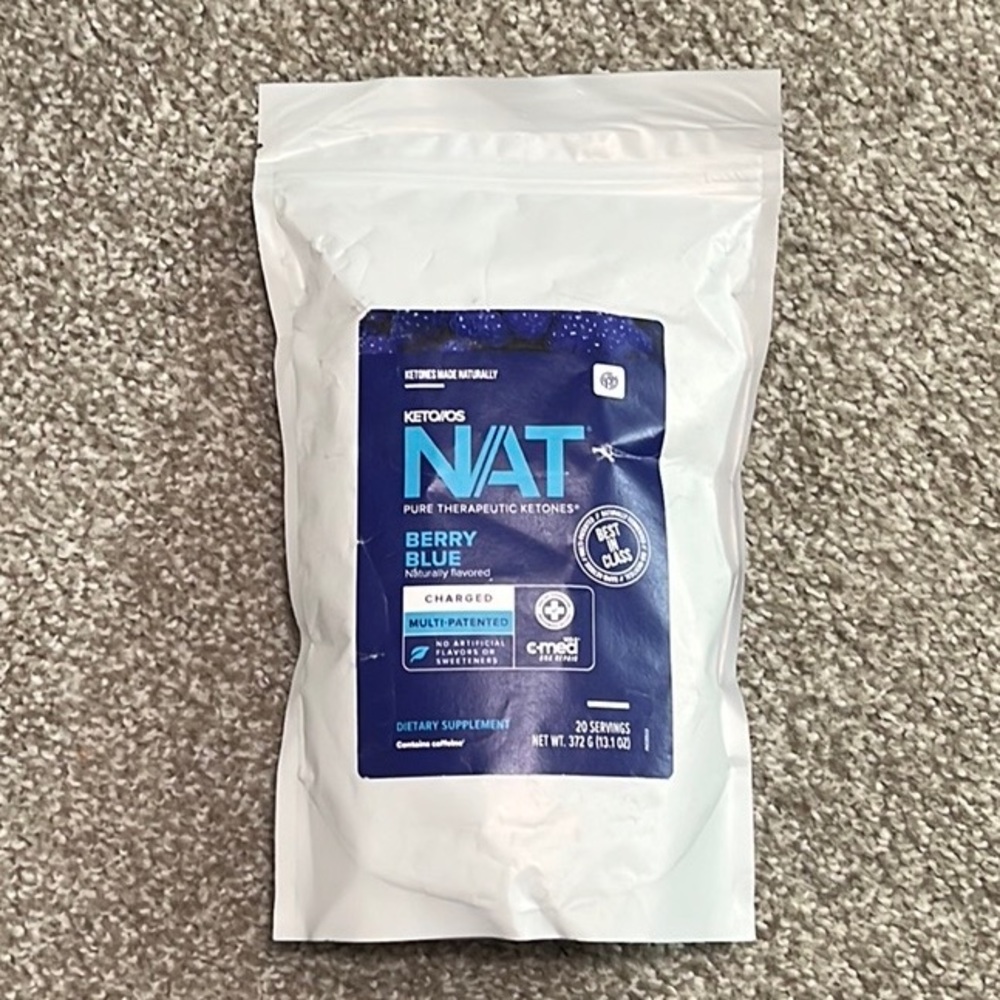 NEW SEALED Pruvit NAT Charged Ketones - Berry Blue